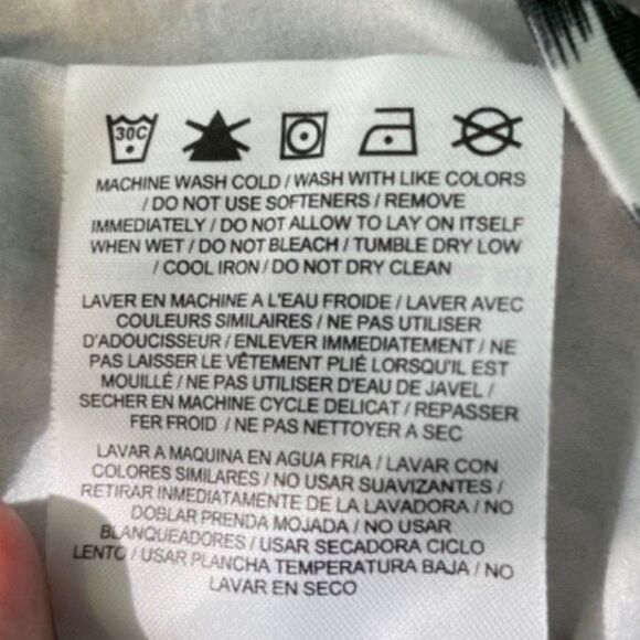 Nike Dri-Fit Slim‎ Fit Racer Back Tank Top Black White Checkered Print Athletic - Picture 7 of 8